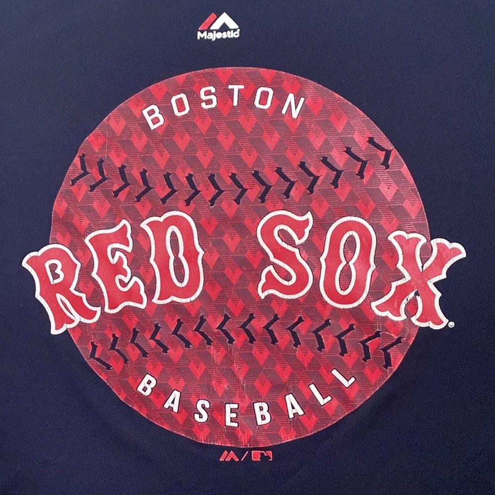 Electric Ball Kids T-Shirt: Red Sox in Black, Size L (14/16)